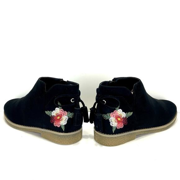 Comfortview Sienna Women Black Bootie Sz 9.5 Faux Suede Slip-Resistant AnkleBoot - Picture 11 of 15